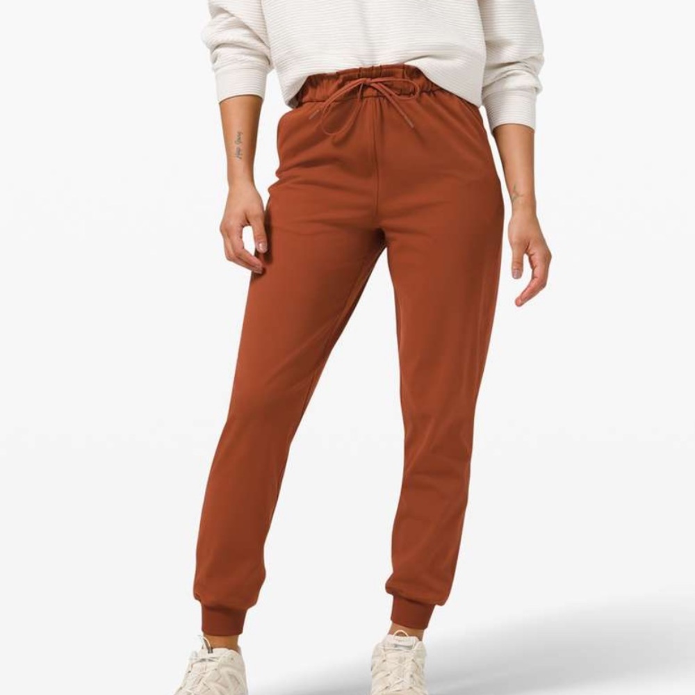 Lululemon Terracotta Stretch Jogger